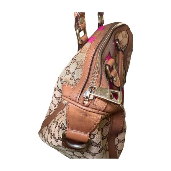 Gucci Joy GG Medium Boston Canvas Bag - Picture 5 of 9